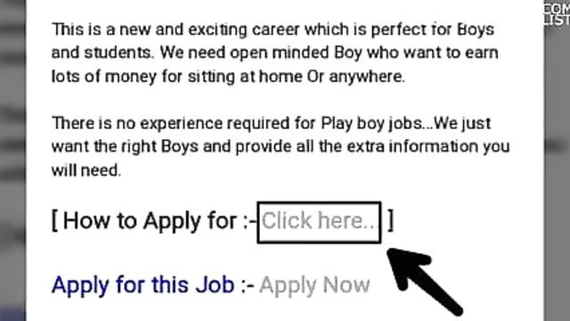 Playboy job ad scam thumbnail for Sexy Dhoban Indian porn video