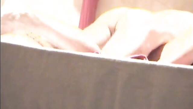 Amateur New Year fuck closeup of pale girl's pussy and legs spread wide