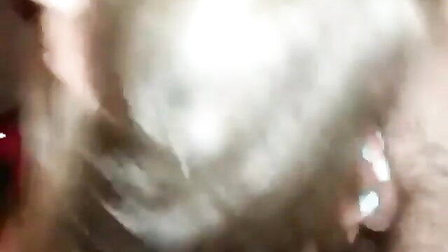 Blonde minx satisfies lust with intense closeup action