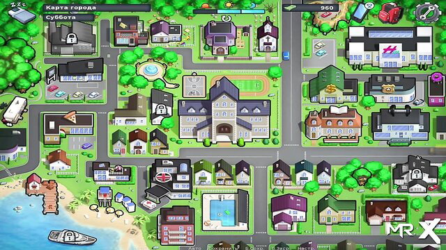 Summertime Saga teen milf duo animated hentai map town overview