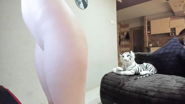 sofiaandwonderland beautiful big ass in white stockings