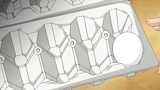 Egg tray with geometric shapes and egg in JAV SHIIKU X KANOJO 3 thumbnail
