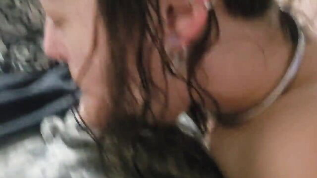KinkandNeko wet brunette deepthroat blowjob closeup