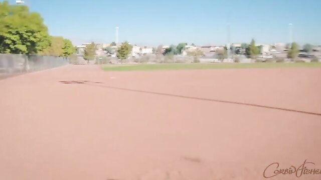 Amateur outdoor baseball field scene from Come to my House 148