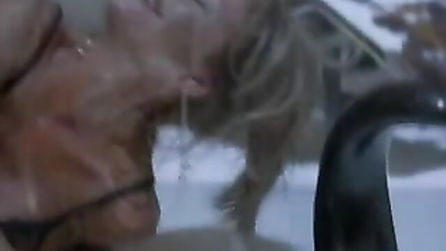Blonde cuckold wife slurps big black cock in hot compilation scene