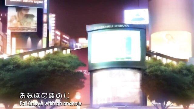 Fella Hame Lips Vol 1 JAV thumbnail: neon-lit night cityscape with Japanese text