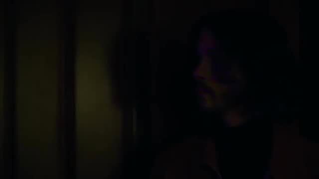 Chloe Berman dark-haired beauty in shadowy nude scene