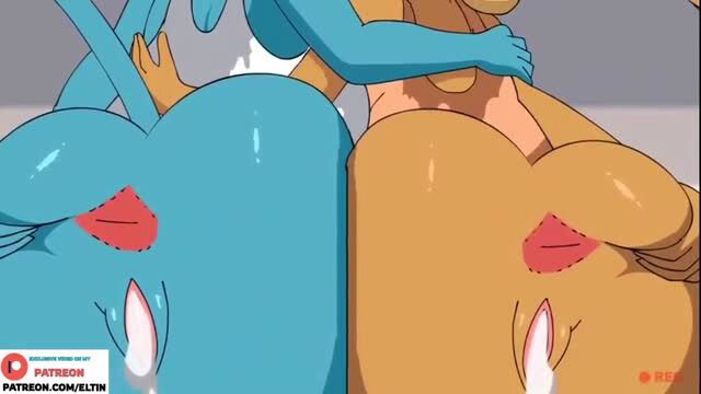 Gumball's Mom creampie anal sex thumbnail from adult parody